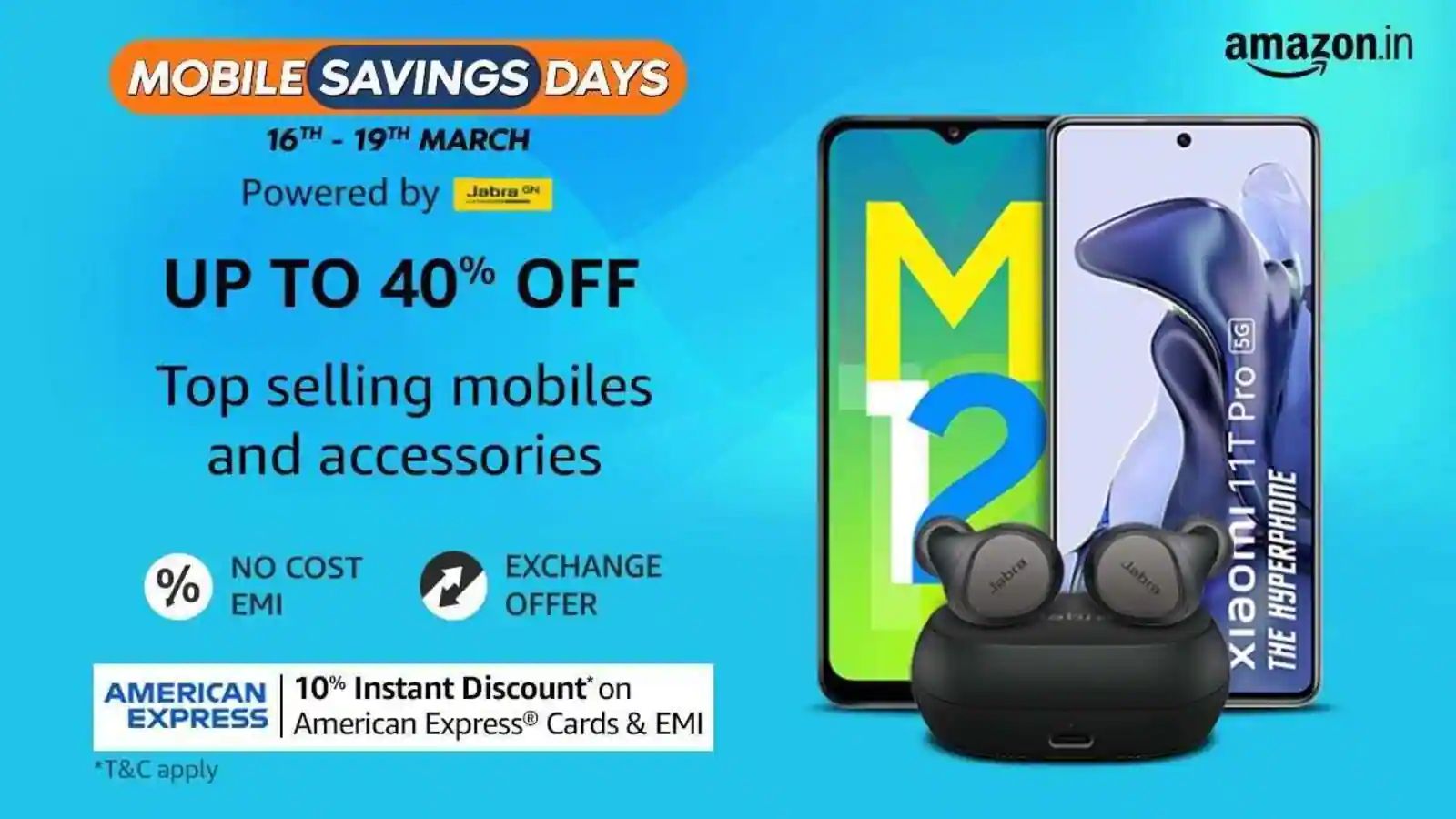 Amazon.in Brings The Best Offers on Smartphones and TVs With Mobile & TV Savings Day!