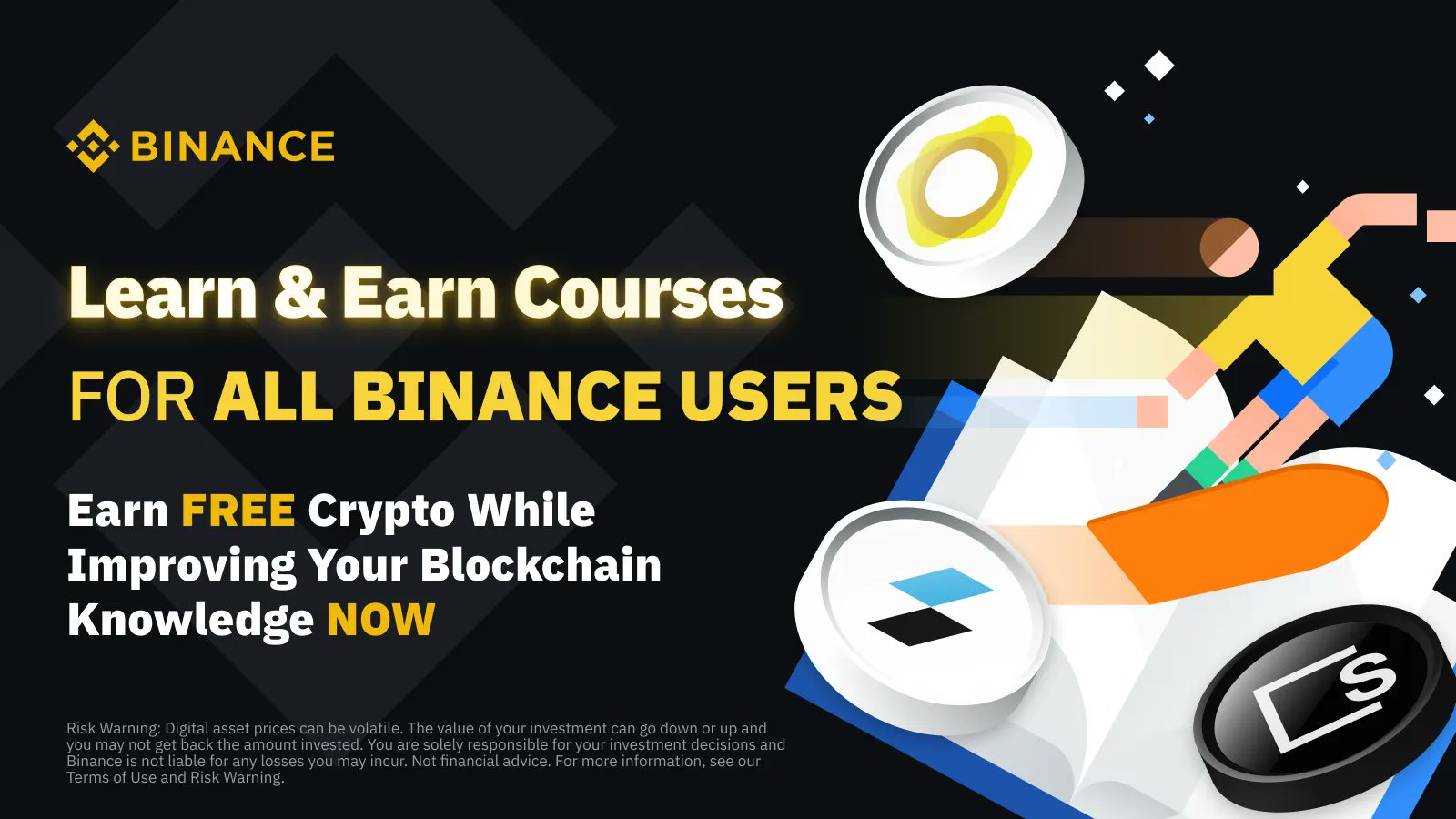 Binance Learn & Earn Event.