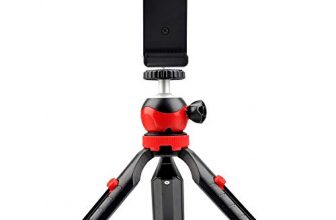 Digitek® (Dtr-200Mt) (18 Cm) Portable & Flexible Mini Tripod With Mobile Holder & 360 Degree Ball Head, For Smart Phones, Compact Cameras, Gopro, Maximum Operating Height: 7.87 Inch, Maximum Load Upto: 1 Kgs