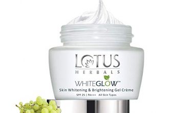 Lotus Herbals Whiteglow Skin Whitening And Brightening Gel  Face Cream With Spf-25, For All Skin Types, 60G