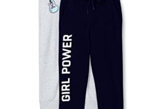 Amazon Brand – Jam & Honey Girl’S Regular Joggers (Jhss20Gjog004_Grey + Navy 2_2 3 Years)