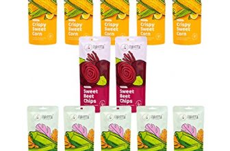 Flyberry Gourmet Assorted Vacuum Fried Chips Combo | Combo Of Sweet Corn Chips, Beetroot Chips And Okra Chips | 70% Less Oil | Pack Of 12