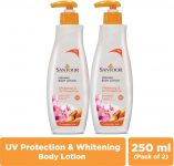 Santoor Whitening And Uv Protection Moisturising Body Lotion With Sandalwood Extracts(500 Ml)