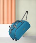 Flexible (Expandable) Fb Luggage Duffel Bag With Wheels(Green, 60L) Duffel With Wheels (Strolley)