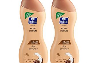 Parachute Advansed Cocoa Repair Body Lotion For Women & Men, Very Dry Skin, 250Ml (Pack Of 2) | Pure Coconut Milk & Cocoa, 100% Natural, 72H Moisturisation