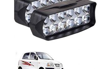 Sykit Shilon 12 Led Waterproof Highbrightess Light Forhyundai Santro Xing