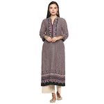 Biba Women’S Cotton Straight Kurta (Global F15277_Red_32_Red_S)