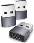 Rts Usb C Female To Usb A Male Adapter [ 3 Pack ]Type C To Usb A Converter Compatible With Iphone 13 12 11 Pro Max Mini,Xr Se Ipad Air 6 9Th 9Th Air 4Th Generation Apple Watch Series 7 Airpods 3 Samsung Galaxy
