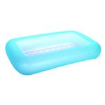 Bestway Inflatable Swimming Pool For Baby Kids Adult Aquababes Bathtub Water Capacity 102 Ltr. 5.Feet | 65″ X 41″ X 10″/165Cm X 104Cm X 25Cm Blue