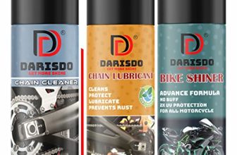 Darisdo Combo Bike Lube & Chain Cleaner With Shiner Spray (450 Ml, Pack Of 3), Clear