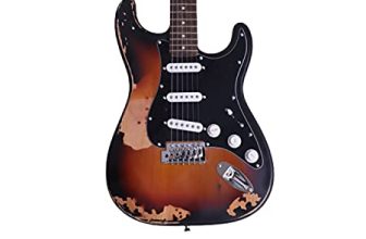 Ortega Alder 25.5″,21 Frets Rosewood Musical Guitar, Multicolor (Ps-Khr-04)