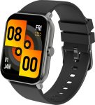 Gizmore Gizfit Ultra Bt Calling Smartwatch With 1.69″ Hd Display| 60+ Sports Mode Smartwatch(Black Strap, Regular)