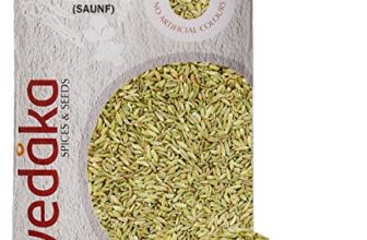 Amazon Brand – Vedaka Fennel Seeds (Saunf), 200G