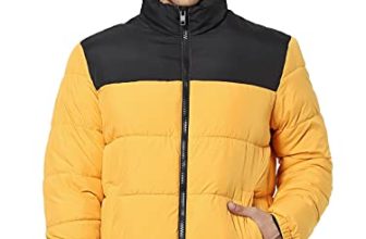 Jack & Jones Men’S A-Line Coat (12189971-Golden Orange_Golden M)