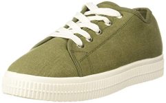 Rubi Women’S Khaki Twill Sneakers-3.5 Uk (36 Eu) (5 Us) (423726-05-36)