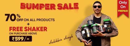 [Loot Deal] Fitspire : Flat 70% Off Sitewide + Free SHAKER on Purchase above 599 + Free ShippingApply Coupon : EK70MasterLink : Suggestion👇.•Gold Whey Protein 1 Kg at 1199. Coffee : Cookie & Cream : •Gold Whey Protein 2 Kg at 2399. Coffee : Cookie & Cream : •4 x High Protein Peanut Butter (340gm each) at ₹478 :