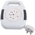 Anchor By Panasonic Cherry 5220 Plastic 3 Pin Flexicord Cable, 220-240 Volts (White)