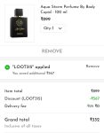 65% Off on Luxury Men’s & Women’s PerfumeApply Code: LOOT315