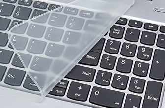 Gizga Essentials Universal Silicone Keyboard Protector Skin For 15.6-Inches Laptop (5 X 6 X 3 Inches)