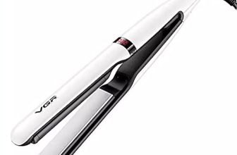 Vgr V-512 2.5 Cm Wide Flat Iron Professional Hair Straightener With Ceramic Coated Plate & Uniform Heat Technology Straightens All Hair Types 140C To 220C Adjustable Temp 360° Swivel Cord