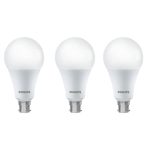 Philips 16 Watt Led Bulb, Base B22,Cool Day Light, Pack Of 3