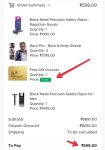 Loot Deal : Buy 5 Bombay Shaving Products at ₹599 + Extra ₹200 Gift VoucherUse Coupon : STOCKUPLink : Suggestions :• Back Pro – Back & Body Shaver : • Black Metal Precision Safety Razor – Rajasthan Royals : • Black Metal Precision Safety Razor for Men (Free personalised engraving) : Note : The voucher will be sent on your email after 7 days.Tip : Add High MRP Products for Maximum Savings