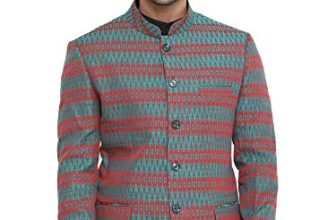 Showoff Men’S Fashion Casual Blazer Regular (Soblz055_Red L)