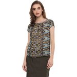 Mayra Women’S Georgette Multi-Coloured Color Short Sleeve Top(201711T09654_L Multi-Coloured)