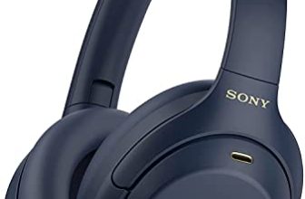 Sony Wh-1000Xm4 Industry Leading Wireless Noise Cancellation Bluetooth Over Ear Headphones With Mic For Phone Calls, 30 Hours Battery Life, Quick Charge, Aux,Touch Control And Alexa Voice Control-Blue