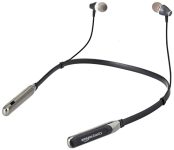 Amazon Basics Bluetooth 5.0 Neckband With Up To 15 Hours Playtime, Magnetic Earbuds, Deep Bass And Ipx4 Rated