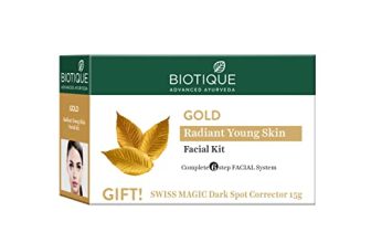 Biotique Gold Radiant Youth Skin Facial Kit Complete 6 Step Facial Kit, 65G