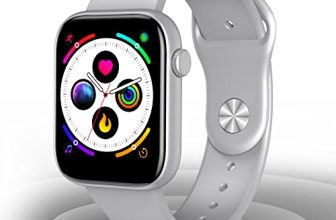 Gionee Stylfit Gsw11 Smartwatch With Large 1.8 Ips Display, Spo2 & Stress Monitor, Heart Rate Monitor & 200+ Watch Faces(State Silver)