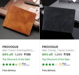 Upto 90% off: PROVOGUE Men Trendy, Travel, Evening/Party, Formal, Ethnic, Casual Grey Artificial Leather Wallet at ₹199