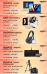 🎉 Coupons in Laptops, Headphones & Smartwatches | 5th – 7th May🌟 Laptops🎟️ Coupon Code: AMZLAP5– Flat 5% offer on Laptops purchases🌟 Wearables🎟️ Coupon Code: AMZSW5– Flat 5% offer on Smartwatches purchases🌟 Headphones🎟️ Coupon Code: AMZHP5– Flat 5% offer on Headphones purchases🌟 Tablets🎟️ Coupon Code: AMZTAB750– Flat ₹750 offer on Tablets on a minimum purchase of ₹4,999🌟 Computer Accessories🎟️ Coupon Code: AMZPCA5– Flat 5% offer on Computer Accessories purchases🌟 Cameras🎟️ Coupon Code: AMZCAM5– Flat 5% offer on Cameras purchases