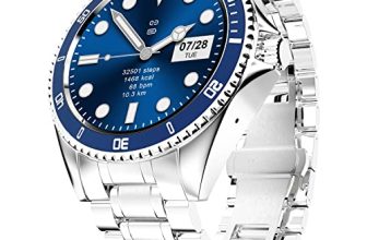 Fire-Boltt Quantum 1.28″ Bluetooth Calling Smartwatch With High Resolution Of 240 * 240 Px & Tws Connection, Spo2 Tracking Heart Rate Monitoring With Multiple Sports Modes (Blue)