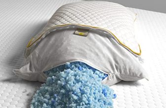 Sleepycat Adjustable Shredded Memory Foam Pillow | Adjustable Filling With Free Pouch | Antimicrobial Antibacterial Bamboo Cover | 25 X 16 Inches |Pack Of 2 Piece