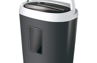 Deli E9929 Cross Cut Paper Shredder With 5 Sheets Capacity And 17L Bin