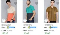 HERE&NOW Casual Shirts From ₹299