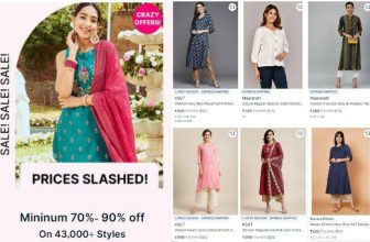 Nykaa FASHION | PINK SUMMER SALESALE UPTO 90% OFFUse Code: NFMAY10 for extra 10% OFFLink :