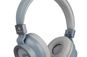 Zebronics Zeb-Bang Wireless Bluetooth Over The Ear Headphone With Mic And And Playback Time 16 Hrs (Blue)