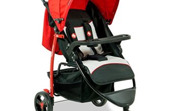 Fisher-Price Rover Steel Stroller Cum Pram For Baby(Red)