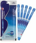 Cello Butterflow Simply Ball Pen | Pack Of 5 Blue Pens | Best Ball Pens For Smooth Writing | Writing Pens For School And Office Use | Ball Point Pen Set | Pens For Exams