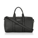 Lavie Sport Captain Leatherette Unisex Travel Duffle Bag | Stylish & Spacious Weekender Travel Bag | Duffle Bag For Gym, Sports, Training