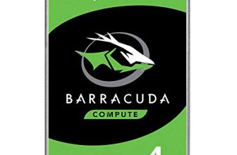 Seagate Barracuda 6 Gb/S 5400 Rpm 256 Mb Cache 4 Tb Internal Sata Hard Drive Hdd 3.5 Inches (8.8 Cm) For Computer Desktop Pc (St4000Dm004)