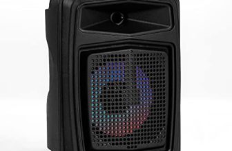 Nb Noizzybox Starlight 8W Wireless Portable Bluetooth Speaker V5.2 With Fm Radio, Tws Function, Usb, Sd Card, Multicolor Led Lights, 6-8 Hrs Playtime