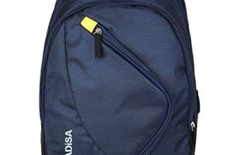Adisa 32 Ltrs Water Resistant Casual Travel Bagpack/College Backpack/School Office Bag For Men And Women (Navy)