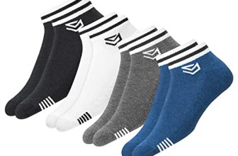 Swagr 4 Pairs Casual Ankle Socks For Men & Women, Multicolor, Pack Of 4, Free Size