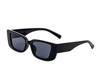 Intellilens Rectangular Uv Protection Sunglasses For Women | Goggles For Women (Black) (60-18-142) – Pack Of 1