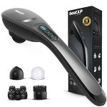 Beatxp Stream Pro Cordless Full Body Massager Machine For Pain Relief With 4 Attachments – Electric Back Massager For Pain Relief With 4000Mah Battery And Up To 18 Months Warranty (Grey & Black)