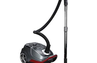 Agaro Twister 2200 Watts Dry Vacuum Cleaner With Powerful 25 Kpa Suction Power & In-Built Blower, 6 Litres Dust Bag (Grey)